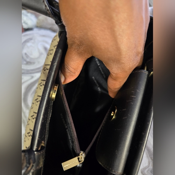 Bottega Veneta Canvas Leather Bag - Picture 8 of 8